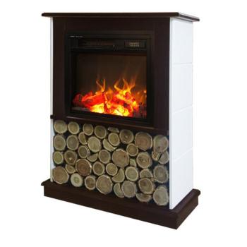 Elektromos kandalló Andreea & Dionis, Art Flame, 900×700×250 mm, 1500 W, 2 fűtési fokozat, 5 lángfényességi szint, Időzítő kép