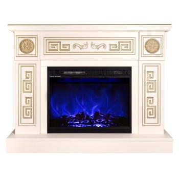 Elektromos kandalló Latifa & Lorance, Art Flame, 870×1100×300 mm, 1500 W, 3 lángszín, 2 fűtési fokozat, 5 lángfényességi szint kép