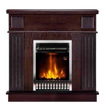 Elektromos kandalló Marina wenge & Gala silver, 997×1034×270 mm, 2000 W, kép