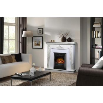 Elektromos kandalló Napoli & Cristina, Art Flame, 1035×1100×300 mm, 2000 W, 2 fűtési fokozat, 5 lángfényességi szint, Időzítő kép