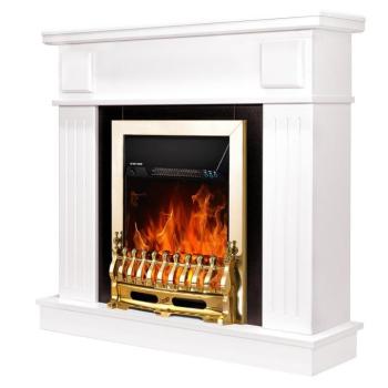 Elektromos kandalló Oscar & Galileo gold, Art Flame, 997*1034*270, 2000 W kép