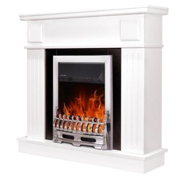 Elektromos kandalló Oscar & Galileo silver, Art Flame, 997×1034×270 mm, 2000 W, Termosztát, 5 lángfényességi szint, Időzítő kép