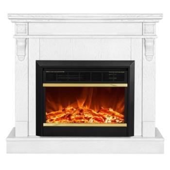 Elektromos kandalló Solomon & Mars, Art Flame, 900×1000×320 mm, 1500 W, 2 fűtési fokozat, 5 lángfényességi szint, Időzítő kép
