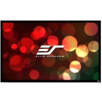 ELITE SCREENS vetítővászon fix keretes 100" (16:9) kép