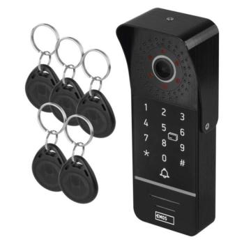 EMOS Ajtóra szerelhető színes kameraegység monitorokhoz és videó kaputelefonokhoz EM-10AHD kép