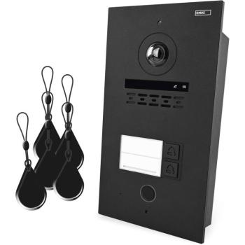 EMOS GoSmart kameraegység - IP880B 2WIRE monitorhoz, IP-880 A 2WIRE videótelefonhoz, 2 gombos kép