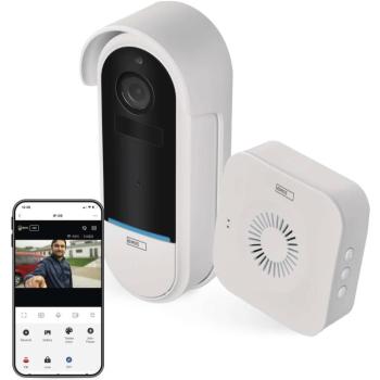 Emos GoSmart otthoni, vezeték nélküli, akkumulátoros videós kapucsengő IP-15S wifivel kép
