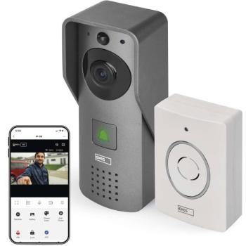 Emos GoSmart otthoni vezeték nélküli videós kaputelefon IP-09C wifivel kép
