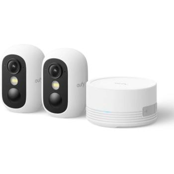 Eufy C35 (2 darabos szett + HomeBase Mini egység) 1080p fehér