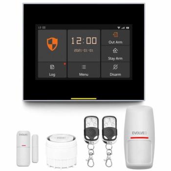 EVOLVEO Alarmex Pro (ALM304PRO) - okos, vezeték nélküli Wi-Fi/GSM riasztó + mini sziréna kép