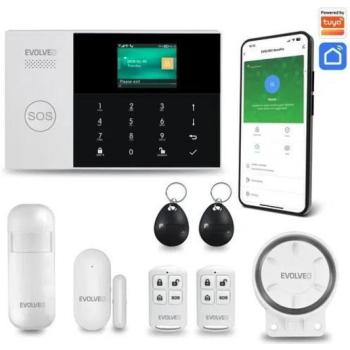 EVOLVEO SecuPro2 intelligens vezeték nélküli GSM&Wi-Fi biztonsági rendszer kép