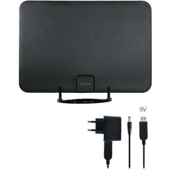 EVOLVEO Xany 2A, 230/5V, aktív szobaantenna FM/DAB+/DVB-T2, LTE/4G/5G szűrővel