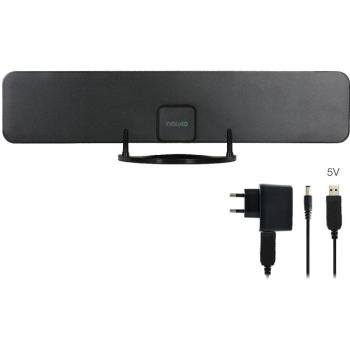 EVOLVEO Xany 2B, 230/5V, aktív szobaantenna FM/DAB+/DVB-T2, LTE/4G/5G szűrővel