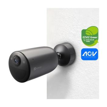 EZVIZ EB3 4G akkumulátoros kültéri kamera, 2K, 5200mAh, alakérzékelés, színes éjszakai látás, kétirányú beszéd, 512GB kép