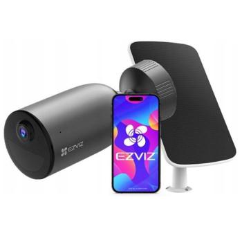 Ezviz eb3 kültéri akkumulátoros kamera + solar panel f szett 5w,... kép