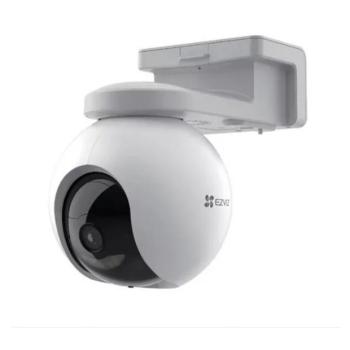 EZVIZ HB8 2K+ kültéri akkunulátoros kamera, újratölthető, színes éjszakailátás, 360 ° panoráma, 4MP, free Wifi,10400 mAh kép
