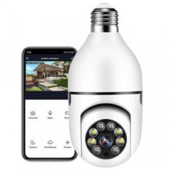 Forgatható Smart Wifi IP kamera, E27 foglalattal kép