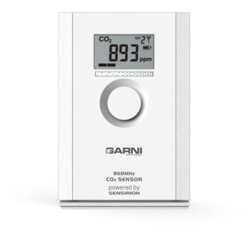 GARNI 102Q - beltéri, vezeték nélküli, CO2-érzékelő kép