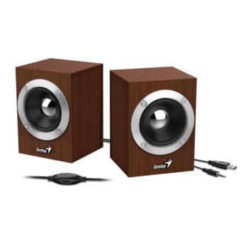 GENIUS 2.0 Hangszóró SP-HF280 3.5mm Jack+ USB 6 Watt Wood kép