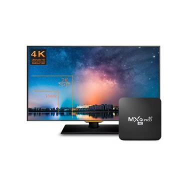 GLO MXQ-4K Tv Okosító médialejátszó, 5G Android Smart TV Box Netflix alkalmazással wifi-s tv okosító smart box magyar nyelvű kép