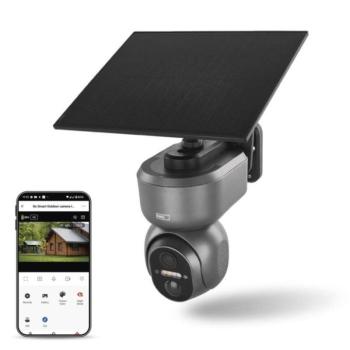 GoSmart 4G/LTE kültéri forgatható kamera IP-6000 OWL, szürke kép