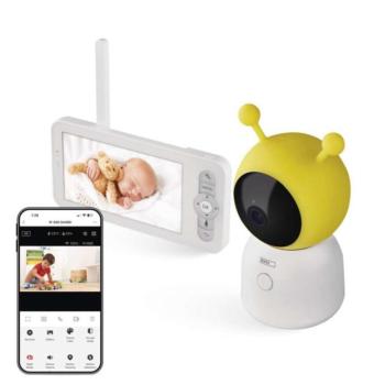 GoSmart Bébiőr monitor IP-500 GUARD képernyővel és wifivel kép