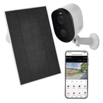 GoSmart Kültéri akkumulátoros kamera IP-1150 SNAP wifivel és napelemmel kép