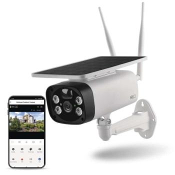 GoSmart Kültéri akkumulátoros kamera IP-600 EYE wifivel és napelemmel kép