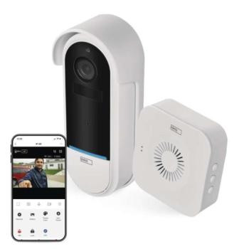 GoSmart Vezeték nélküli akkumulátoros video kaputelefon IP-15S wifivel kép