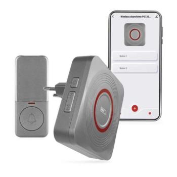 GoSmart Vezeték nélküli csengő P5735SS wifivel kép