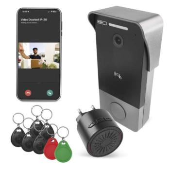 GoSmart videós ajtócsengő IP-20PoE kép
