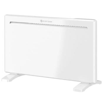 HOMCOM Okospanel fűtőtest 1500 W, szabadon álló falra szerelhető, fehér kép