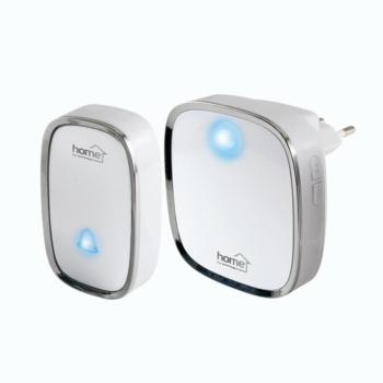 Home DB 2050AC vezeték nélküli csengő, 230V, 200 m hatótáv, 36 dallam, 5 fokozatú hangerő, fényjelzés kép