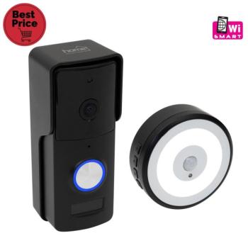 Home DPV WIFI 100 5 az 1-ben smart videó kaputelefon szett, vezeték vélküli, Tuya platform, megfigyelő kamera, riasztó funkció, IP54 védettség kép