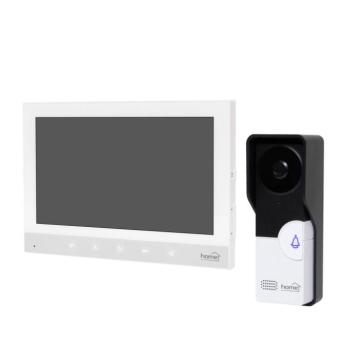 HOME DPV260 7 colos videó-kaputelefon szett, éjszakai kameramóddal, 30 féle csengetési dallammal, kitekintő funkcióval, érintőgombokkal kép