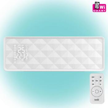 HOME FKF 54202 fali ventilátoros Smart fali fűtőtest PTC 1000/2000w oldalfali fűtőtest termosztát és wifi funkcióval TUYA App-pal kép