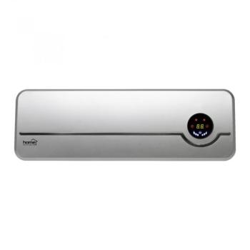 Home FKF 56202 LCD PTC Fali fűtőtest LCD kijelzővel, ezüst, 2000 W ventilátoros fali fűtőtest – FKF 56202- kép