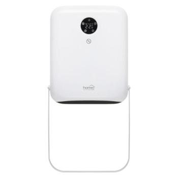 Home FKF26201 fürdőszobai ventilátoros fűtőtest, 2000 W, 2 fokozat, PTC fűtőelem, távirányító, LED kijelző, IPX2 kép