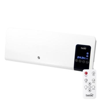 HOME FKFTITAN fali ventilátoros fűtőtest, max. 2000 W, 2 fokozat, termosztát, heti program, STOP program, távirányító