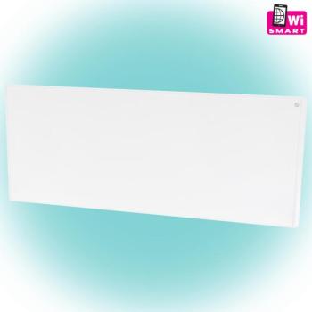 Home FKIR 701 WIFI falra szerelhető, infra smart elektromos hibrid fűtőtest, 700W, heti program, távirányító, fehér kép