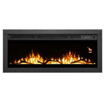 HOME FKKI08 beépíthető/fali elektromos látványkandalló, max. 2000 W, fényeffekt, 2 fokozat, heti időzítés, távirányító kép