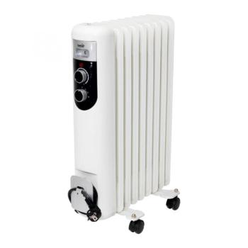 Home FKOS 9 M elektromos olajradiátor, 800W/1200W/2000W, 9 tagú, fehér kép