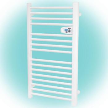 Home FKTW 501 fali elektromos törölközőszárító, 500W, LCD, fehér kép