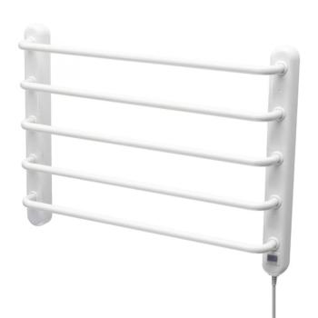 Home FTW 4 fali fűtött elektromos törölközőszárító, 90W, IPX1 védelem, fehér kép