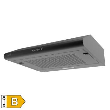 Home KPE 6020B konyhai páraelszívó TORNADO, három sebességfokozat, légszállítás: 200 m3/h, 38 W, 60 cm, fekete kép