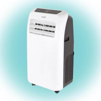 Home ACM 12000 mobil klíma, hűtési teljesítmény 3,5 kW / 12000 BTU / h, hűtőközeg R290, távirányító, ideális 26 m2 helyiséghez, 3 üzemmód kép