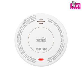 Home SMO10SMART optikai füstérzékelő, Tuya Smart és Smart Life kompatibilis, Wi-Fi kapcsolat, 10 év elem élettartam, 2400 mAh kép