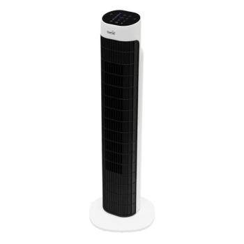 Home TWFR100B oszlopventilátor, 45 W, 3 sebességfokozat, távirányító, kikapcsolás időzítés, oszcillálás, nagy méretű kijelző kép