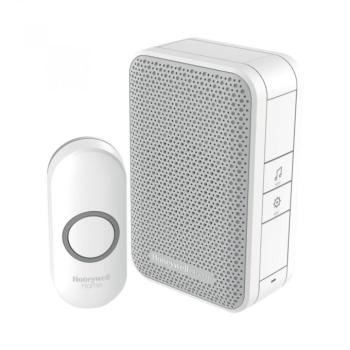 Honeywell vezeték nélküli csengő 150m hatótáv, dallamcsengő, 4db lr6 elem, elemes vezeték nélküli csengő ip55 nyomógombbal kép