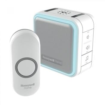 Honeywell vezetékes csengő 150m hatótáv választható háttérszín 7db ,9db választható dallam Vez.n. csengő, Honeywell, 230V~/50Hz kép